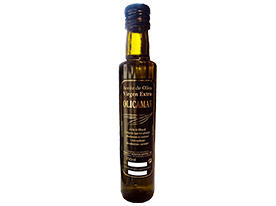 Botella de aceite de oliva virgen extra Olicamar